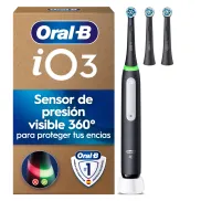 Cepillo Eléctrico Oral-B iO 3 Negro con 3 Cabezales