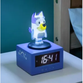 Despertador infantil Peppa Pig o Bluey con luz y canción
