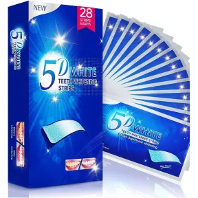 28 Piezas de Tiras Blanqueadoras para Dientes