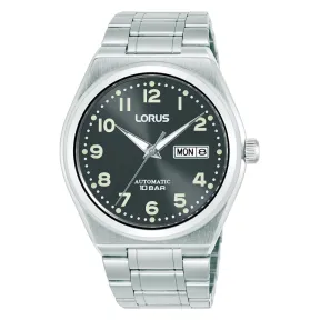 Reloj Lorus automático para hombre, acero, 10 BAR resistencia