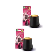 Ambientador Air Wick: 2 x Difusores Esenciales Flor de Cerezo y Frambuesa.