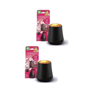 Ambientador Air Wick: 2 x Difusores Esenciales Flor de Cerezo y Frambuesa.