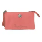 Monedero Pepe Jeans Corin Rosa Tres Compartimentos 17,5x9,5x2 cms