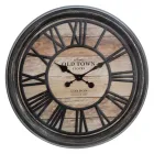 Reloj decorativo en relieve de pared (49 cm)