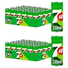 48 Latas de 7UP Original Lima Limón 330ml Refresco