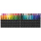 Rotuladores multicolor doble punta, set de 48 unidades
