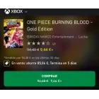 Gold Edition de ONE PIECE BURNING BLOOD