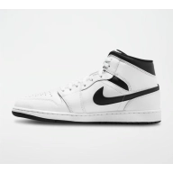 Air Jordan 1 Mid Blanco de Piel - Tallas 40 a 53