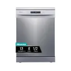 Lavavajillas Hisense HS622E10X 60cm, Inox, 13 Servicios