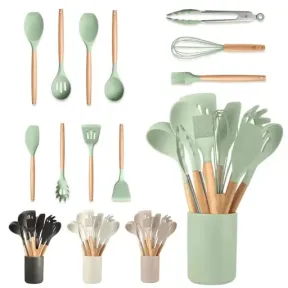 Utensilios de cocina Relaxty: Set de 12 piezas esenciales.