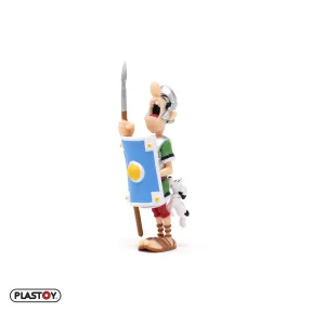 Figura Romain mordido por Idéfix - Plastoy Astérix 7 cm