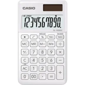 Calculadora científica CASIO SL-1000SC-WE blanca
