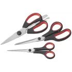 Juego de tijeras de acero inoxidable para cocina y manualidades