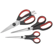 Juego de tijeras de acero inoxidable para cocina y manualidades