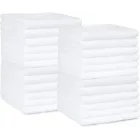 Toallas de lavabo Amazon Basics 30x30cm, pack de 24 unidades