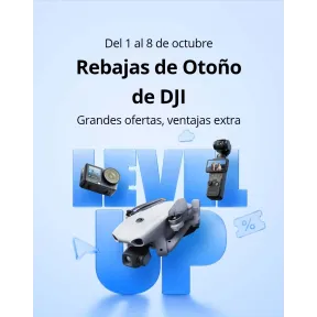 Descuentos en Drones y Estaciones de Energía DJI desde el 1 de Octubre