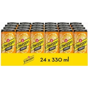 Schweppes Naranja Zero 24 x 33 cl