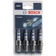 Bujías Super 4 de níquel Bosch FR78NX (N62) - 4 unidades