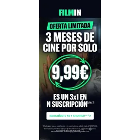 Filmin: 3 meses por solo 9,99€ para nuevas suscripciones