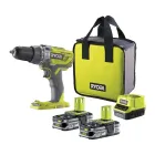 Taladro Percutor Inalámbrico RYOBI 18V ONE+ con 2 Baterías