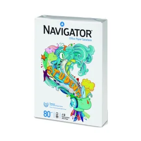 Papel DinA4 Navigator Blanco 80 grs - 500 Hojas
