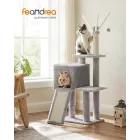 Torre de Juegos para Gatos Feandrea, Gris Paloma