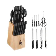 Set Completo Renberg Tenessy de 15 Piezas con Tacoma de Madera