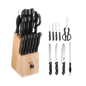 Set Completo Renberg Tenessy de 15 Piezas con Tacoma de Madera