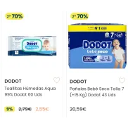 Dodot en Clarel: 70% de descuento en 2 unidades