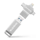 Memoria USB 128 GB 4 en 1 para iPhone y Android SUDEHO