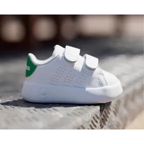 Zapatillas Adidas para bebé blancoverde con cierre tiras 20-26