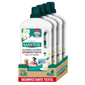 Desinfectante Textil Sanytol para Colada - Pack 4 x 1200 ml