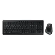 Teclado Cherry Stream Comfort + ratón ergonómico inalámbrico