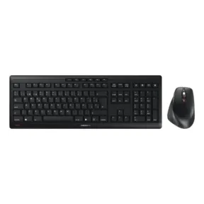 Teclado Cherry Stream Comfort + ratón ergonómico inalámbrico