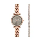 Reloj Fossil Carlie Oro Rosa con Movimiento de Cuarzo para Mujer