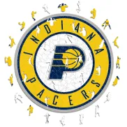 Puzzle de Madera Indiana Pacers, 270 Piezas, Licencia NBA