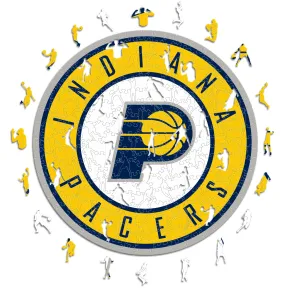 Puzzle de Madera Indiana Pacers, 270 Piezas, Licencia NBA