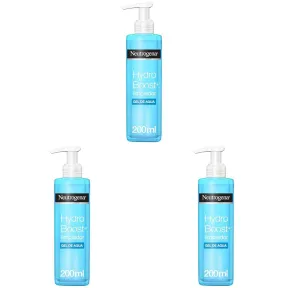 Gel Limpiador Facial Hydro Boost Neutrogena Paquete 3