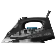 Plancha de vapor 2600W Black+Decker, cerámica y antigoteo
