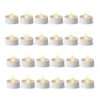 Velas LED Sin Llama - Pack de 24 Tea Lights de Amazon Basics