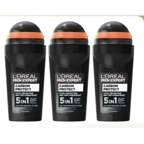 Desodorante Roll-On XXL 100ml L'Oréal Men Expert Carbon Protect