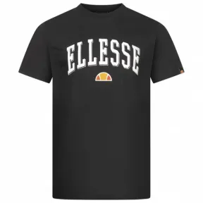 Camiseta negra Ellesse Maddex SBS23231 para hombre 100% algodón