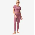 Leggings Suaves para Mujer en Violeta, Azul y Gris XS a 2XL