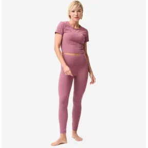 Leggings Suaves para Mujer en Violeta, Azul y Gris XS a 2XL