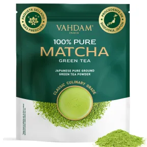 Té Verde Matcha Japonés en Polvo VAHDAM (100g) Auténtico