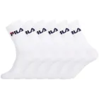 Calcetines Fila: 6 pares en blanco o negro