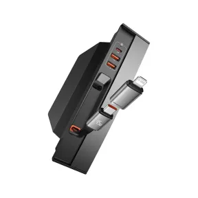 Hub Baseus T-Space para Tesla con cable USB-C retráctil
