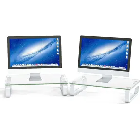 Soporte Elevador para Monitor de Vidrio Templado HD02T-201P