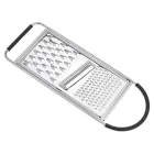 Rallador rectangular de acero inoxidable para queso y verduras