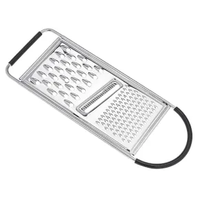 Rallador rectangular de acero inoxidable para queso y verduras